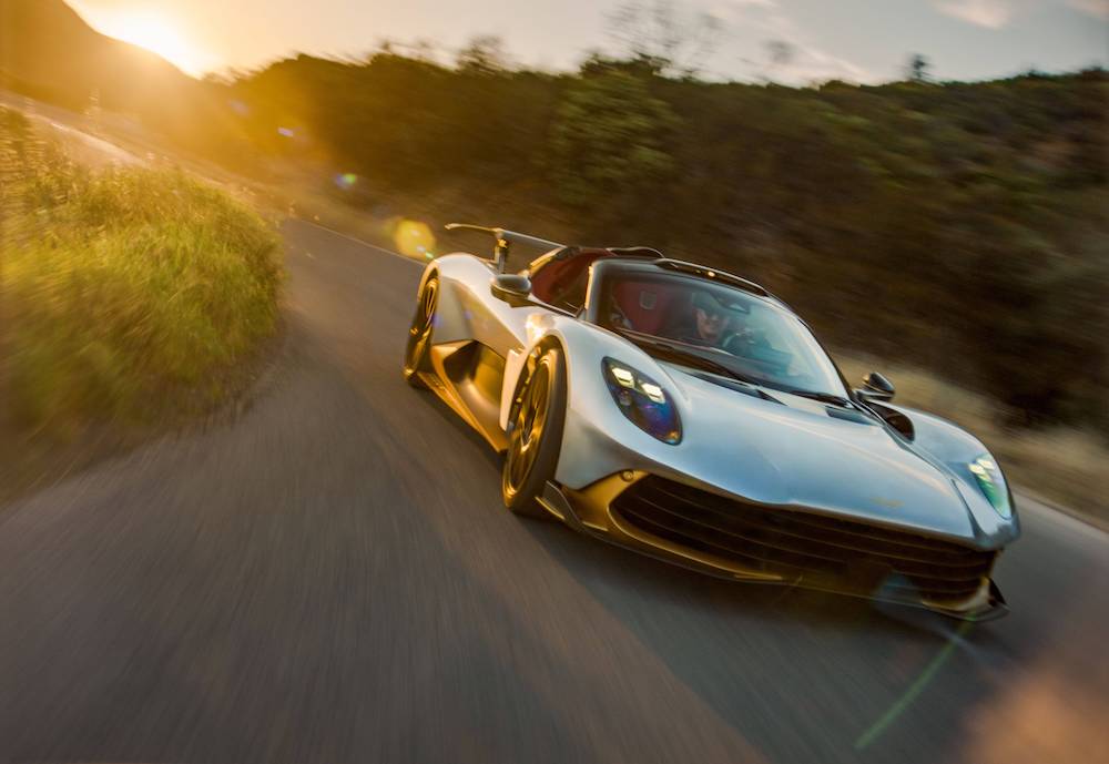 Aston Martin Valhalla Spider: descapotável híbrido com 1079 cv atinge os 350 km/h